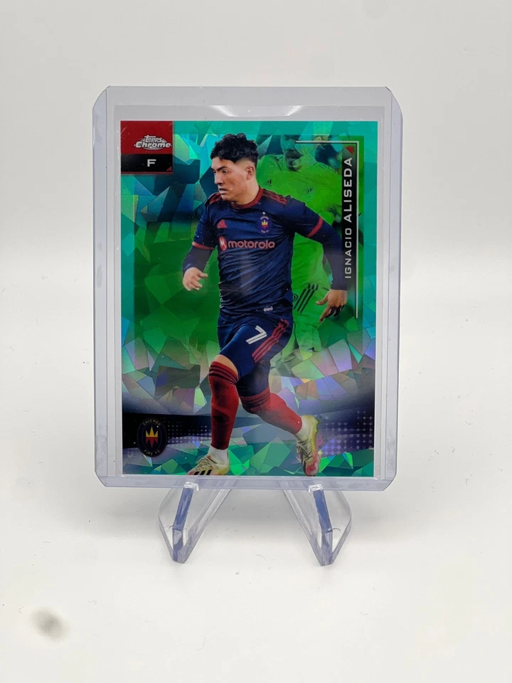 IGNACIO ALISEDA 2021 Sapphire Major League Soccer Chicago Fire Aqua 15/99 - Image 1 of 2