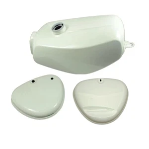 Lackset Tank + Enduro MX Cross Seitendeckel weiß für Simson S51 S50 S70 weiss - Bild 1 von 1