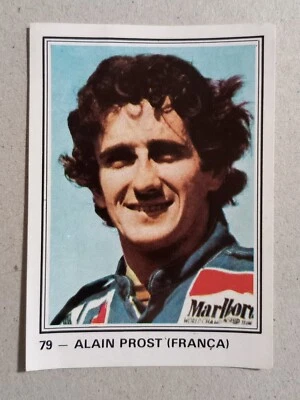 VTG Alain Prost France Sticker 80's Formula 1. - Image 1 of 2