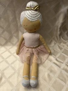 Ballerina Dress Kids' Plush Throw Pillow Doll Pink - Pillowfort 20” - Picture 1 of 3