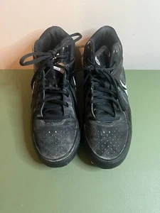 Nike MVP Keystone 3/4 LE 555968-010 Black/White Baseball Cleats US Size 9.5 - Picture 1 of 6