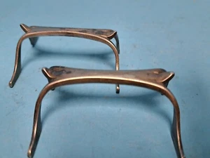2 ALTE MESSERBÄNKCHEN ART KRUPP BERNSDORF - Bild 1 von 4