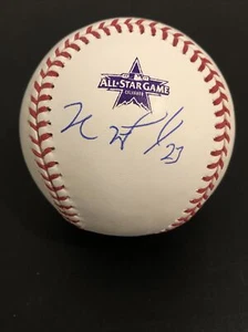 Michael Brantley Houston Astros Autographed 2021 All Star Baseball JSA Certified - Picture 1 of 4