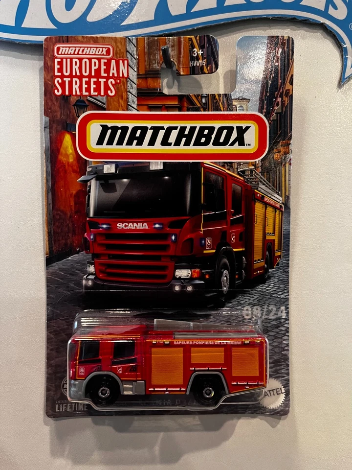 2024 MATCHBOX SCANIA P360 08/24 EUROPEAN STREETS HVV33 - Image 1 of 1