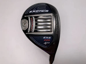 Tour Edge Exotics EXS 220 4 Hybrid 22* AeroTech SteelFiber hls780 F3 Regular RH - Picture 1 of 7