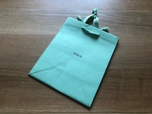 Paper Bag - TOUS - Bolsa de Papel - Green Verde - 25 x 20 x 11,5 cm - Imagen 1 de 2
