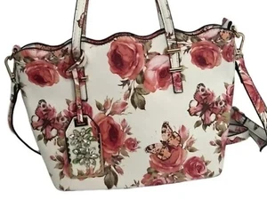 aldo geldbörse rosa und weiß Blumen - Bild 1 von 8