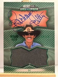 2010 Press Pass Showcase Prized Pieces Richard Petty RU Autograph Hat Auto 09/15 - Picture 1 of 2