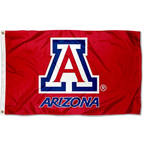 Arizona Wildcats Red Flag Large 3x5 Cover