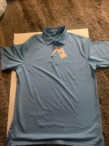 PETER MILLAR SUMMER COMFORT CROWN SPORT NEW MEN'S POLO SHIRT SIZE Medium $100 - Picture 1 of 8