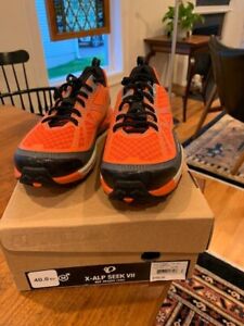 Pearl Izumi X-Alp Seek VII Red/Orange Cycling Shoes New in Box EU 40/US 8.5-9