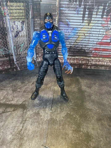 Custom Marvel Legends Combat Ready Subzero  Figure Cover