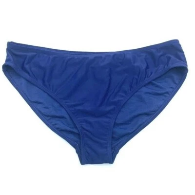 Nicole Miller NWOT L Navy Blue Bikini Bottoms - Image 1 of 2