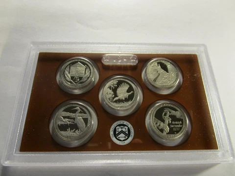 2015 ATB Quarter Proof Set - No Box or COA Cover