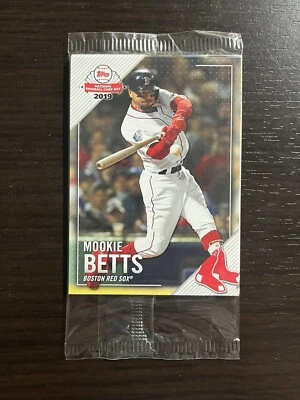 *Sealed* 2019 National Baseball Card Day Boston Red Sox Pack w/ Mookie Betts! - Image 1 of 2
