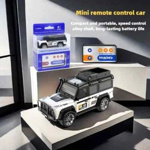 1:64 Mini Ferngesteuertes Auto 2.4G Ferngesteuertes Alu Lichter High Speed Spielzeugauto - Bild 1 von 42