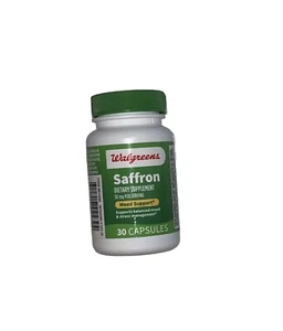 Walgreens Saffron 30mg Dietary Supplement for Mood Support 30 Capsules Exp 12/25 - Picture 1 of 4