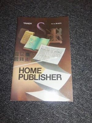 1987 Tandy Home Publisher Manual - Image 1 of 2