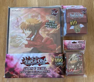 Yugioh Jaden & Yubel - 9 Pocket Duelist Portfolio + Sleeves + Card Case - Bild 1 von 1