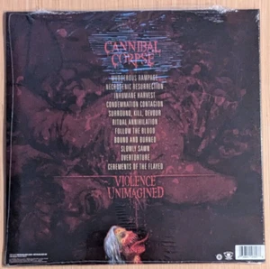 Cannibal Corpse Violence Unimagined Vinyl Record LP NEW & SEALED Beer with Red - Picture 1 of 4