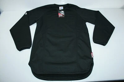 Pullover Majestic Therma Base Talla XS Negro Manga Larga Forrado de Vellón Nuevo con Etiquetas Foto 1 de 4