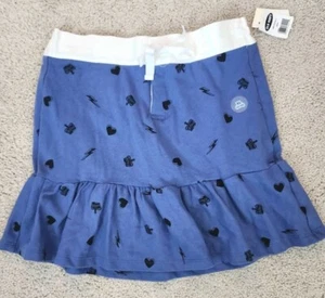 Old Navy Girls XL 12/14 Skort Cotton Ruffle Bottom Drawstring Waist Summer Skirt - Picture 1 of 4