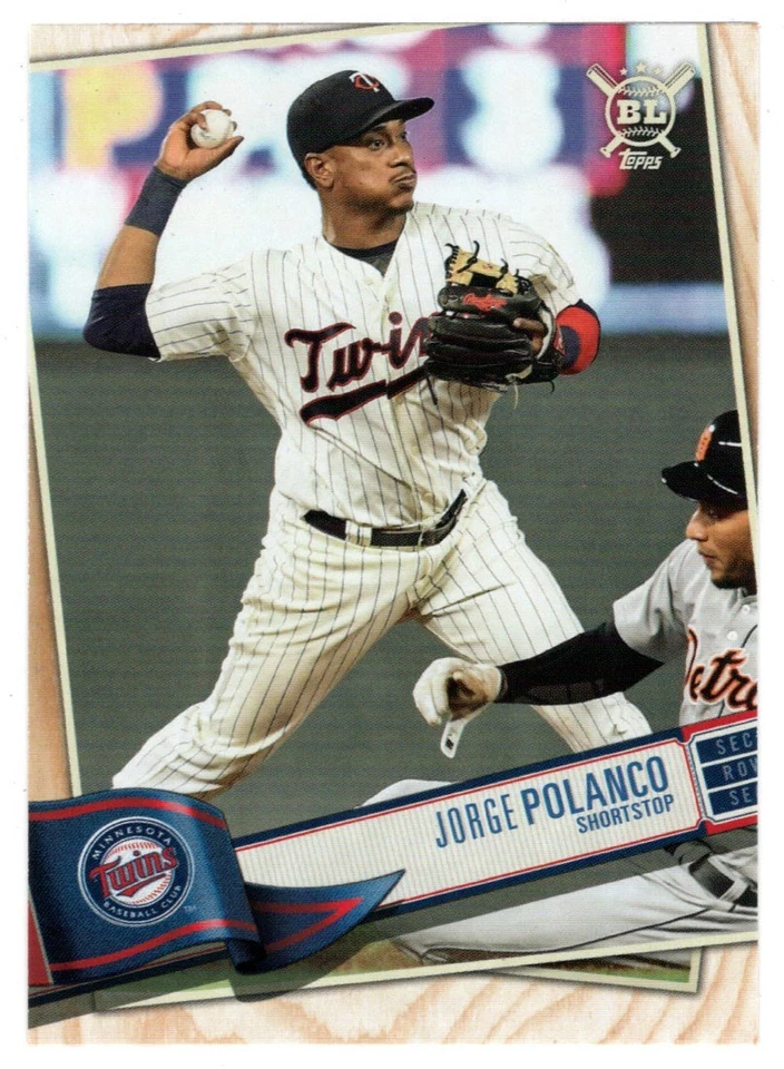 Jorge Polanco - Minnesota Twins - 2019 Topps Big League Baseball # 315 Mint - Image 1 of 1