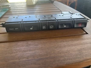 Jaguar xk8 heated seat fog traction hazard switch button buttons controls - Picture 1 of 3