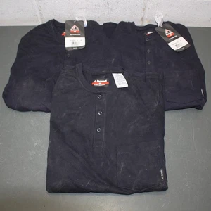DIRTY - (3) Bulwark Flame Resistant Shirts SEL2NV RG M, M, 8.9 Cal, CAT 2, Navy - Bild 1 von 10