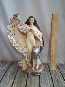 Vintage Franklin Mint Limited Edition Dream Catcher Statue Figur 11" #4701B5 - Bild 1 von 6