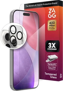 ¡NUEVO! Protector de lente de pantalla y cámara ZAGG + vidrio templado para iPhone 17 Pro - Imagen 1 de 14