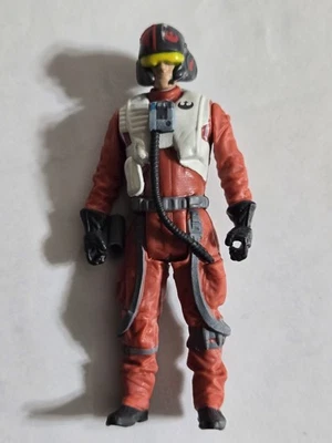 Figura de acción suelta Star Wars POE DAMERON X-WING PILOT sin accesorios  Foto 1 de 2