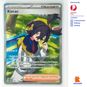 Kieran 206/167 UR | Twilight Masquerade | NM+ | Pokemon TCG - Picture 1 of 2