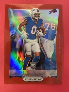 2024 Panini Prizm Deca Keon Coleman RC Red Prizm 145/199 Buffalo Bills #33 - Picture 1 of 2