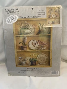 Candamar Designs Fabrice De Villeneuve Verzierung gezähltes Kreuzstich-Set #51433 - Bild 1 von 3
