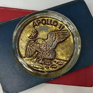 Vintage NASA Apollo 11 Venetian Italian Glass Numbered Paperweight #1134 - Picture 1 of 8