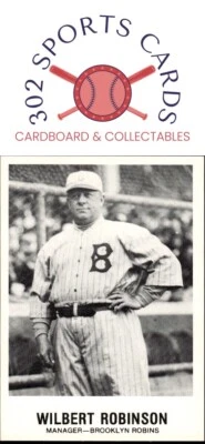 1977-84 Galasso Glossy Greats #162 Wilbert Robinson - Image 1 of 2