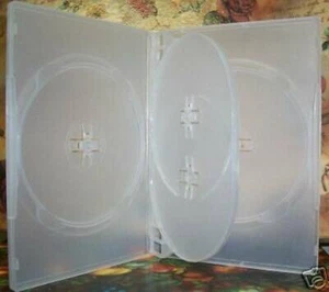 500 FUNDAS DELGADAS QUAD DVD, TRANSPARENTES - PSD77 - Imagen 1 de 1