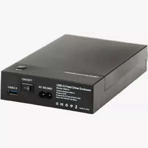 Boîtier de disque dur externe USB 3.0 SATA 2,5/3,5 pouces boîtier caddy disque dur - Photo 1/5