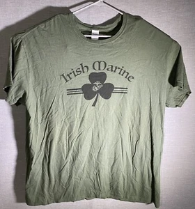Irish Marines Green 3XL T Shirt - Picture 1 of 3
