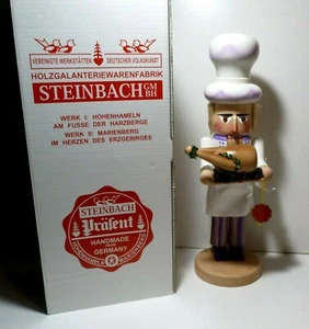 *NUOVO* CUOCO DEL RINGRAZIAMENTO Steinbach Schiaccianoci (2008) 19 1/8" s1707 nuovo in scatola - Foto 1 di 7