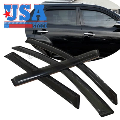 Outside Mount Window Visors Sun Shade Rain Guards for 2011-2015 Kia Sorento - Image 1 of 4