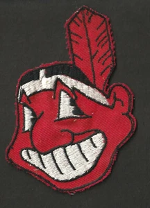 Chief Wahoo Cleveland Indians Patch 5" tall JU21 - Picture 1 of 1