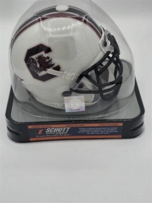 NEW! Schutt SOUTH CAROLINA GAMECOCKS White Mini Helmet - Image 1 of 4