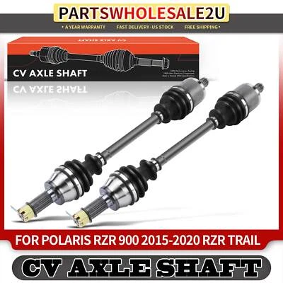 2Pcs Front Left & Right Sides CV Axle Assembly for Polaris RZR 900 RZR Trail 900 - Image 1 of 4