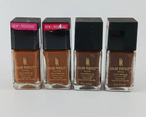 4 PACK BLACK RADIANCE LIQUID MAKEUP DARK CHOCOLATE,DIPPED CHOCOLATE & DEEP AMBER - Picture 1 of 11