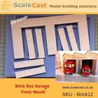 Model Railway Brick Bus Garage Front Mould - BRICK12