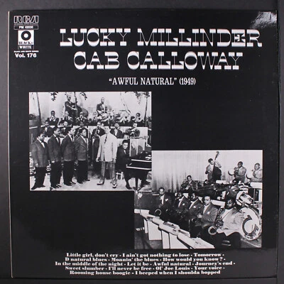 LUCKY MILLINDER & CAB CALLOWAY: awful natural (1949) RCA 12" LP 33 RPM France - Image 1 of 2