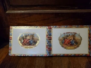 Hermosas y adornadas cajas de cigarros vacías La Aroma De Cuba - Imagen 1 de 8
