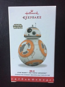 STAR WARS THE FORCE AWAKENS BB-8 HALLMARK KEEPSAKE ORNAMENT (2016) - Picture 1 of 3